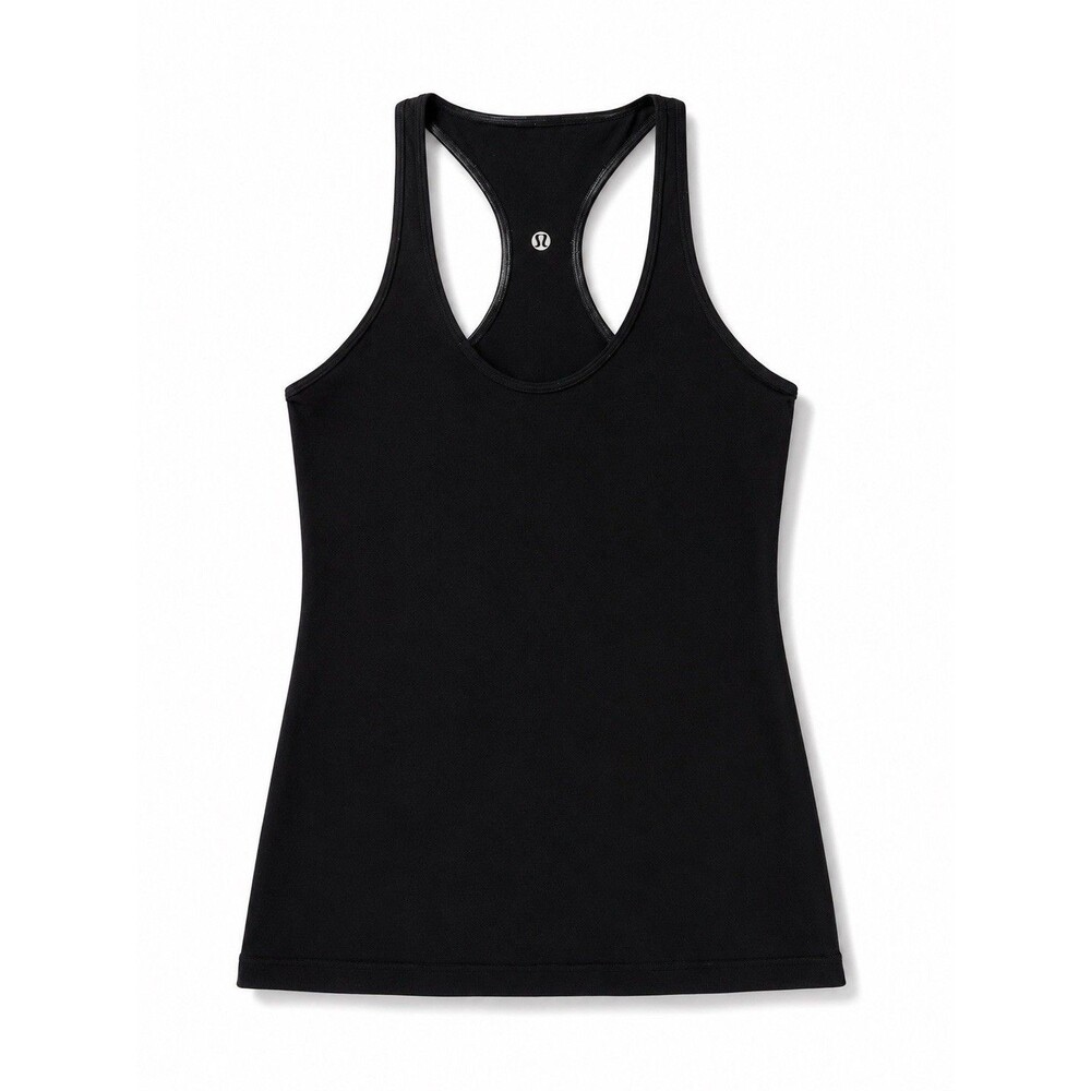 Lululemon Black Racerback Tank Top Women’s Approx Size 6